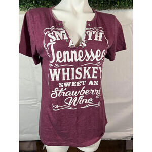 Smith Tennessee Whiskey Sweet As Strawberry Wine Graphic T-Shirt